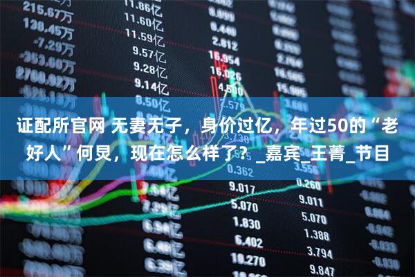 证配所官网 无妻无子，身价过亿，年过50的“老好人”何炅，现在怎么样了？_嘉宾_王菁_节目