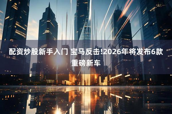 配资炒股新手入门 宝马反击!2026年将发布6款重磅新车